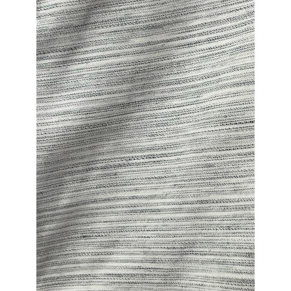 Gap Striped Pleated High Waisted Mini Skirt Pockets Grey White Womens 12 Preppy - Picture 4 of 8